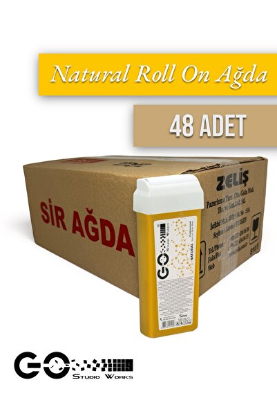 Go Studio Works Roll On Kartuş Ağda Natural 48 ADET