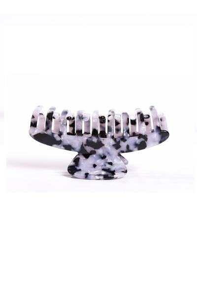 Roberta Lorenz Мармуровий візерунок, затискач для одягу 8 см | Високоякісний ацетатний матеріал