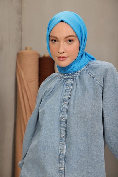 Modakaşmir شال قطني مريح من سلسلة أكوا