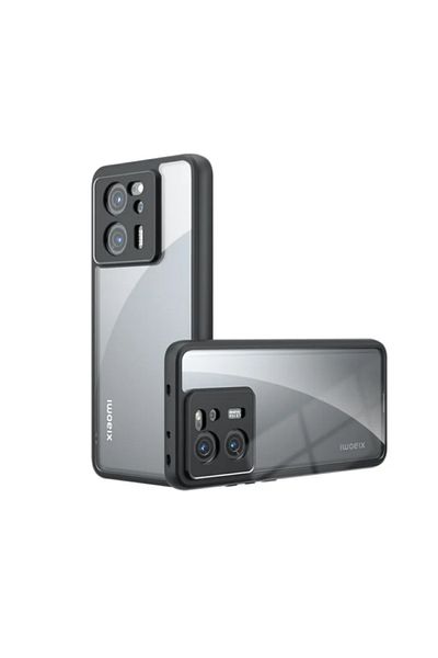Nezih Case حافظة خلفية شفافة مضادة لبصمات الأصابع متوافقة مع هاتف Xiaomi Mi 13t / Xiaomi Mi 13t Pro