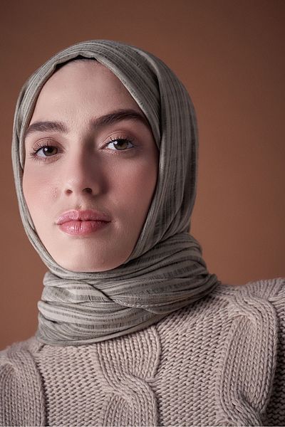 Modakaşmir Şal din seria Misto Cotton Bej antic