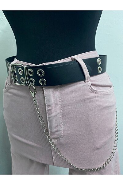 Aksabeltchokers عيون طائر مقاس 4. سم + حزام سلسلة