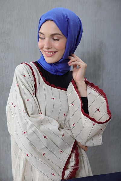 Modakaşmir Cosy Cotton Serisi Şal Indigo