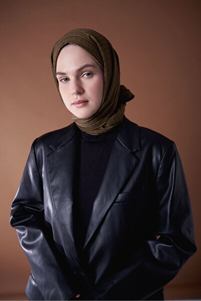 Modakaşmir Şal din seria Misto Cotton Henna Green Henna Green