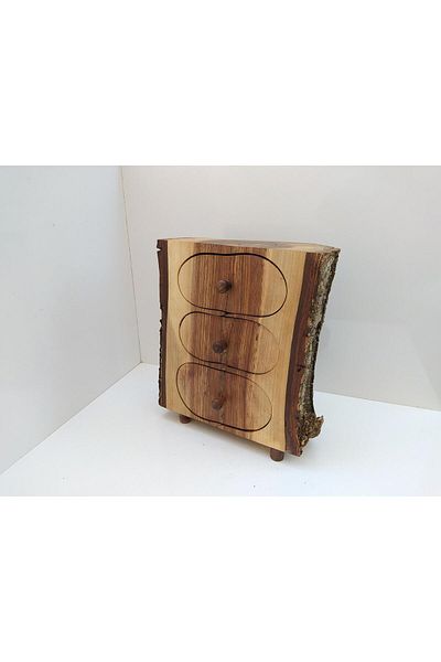 Ahşap Wooden Jewelry Box