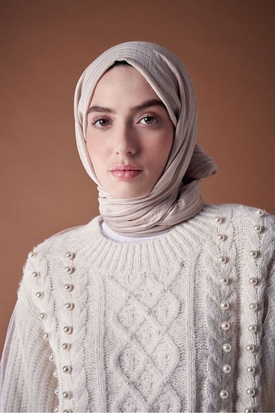 Modakaşmir إبرة شال من سلسلة Misto Cotton