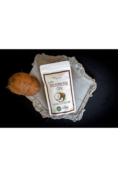 Ayhan Ercan 90 gr Organic Coconut Chips - No Sugar Added
