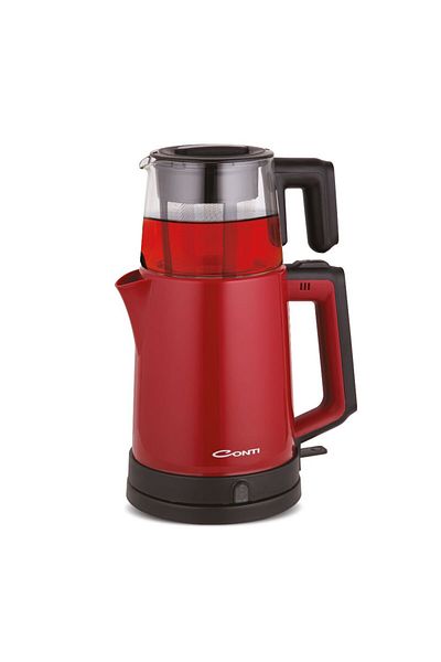 CONTİ Conti Ctm-200 Stly Plastic Tea Maker Claret Red