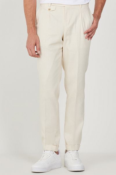ALTINYILDIZ CLASSICS Παντελόνι Dobby Slim Fit Slim Fit με πλαϊνές τσέπες