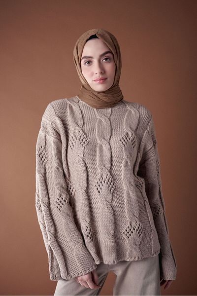 Modakaşmir Σειρά Bamboo Shawl Caramel