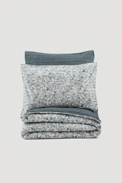 Cotton Box Minimal Tek Kişilik Nevresim Takımı Molly Antrasit