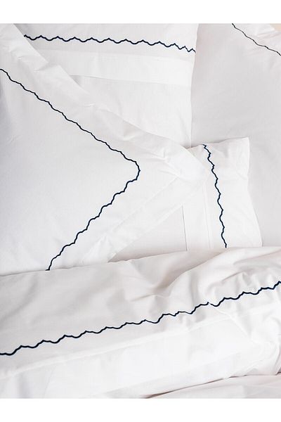 Cotton Box Classic Double Duvet Cover Set Josina White