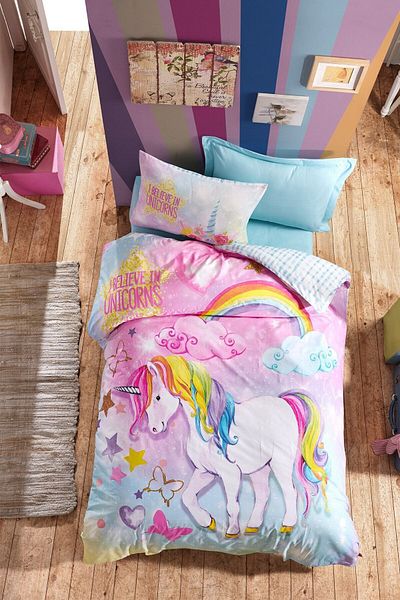 Cotton Box Σετ Παπλωματοθήκη Junior Μονό Ελαστικό Σεντόνι Dream Mint