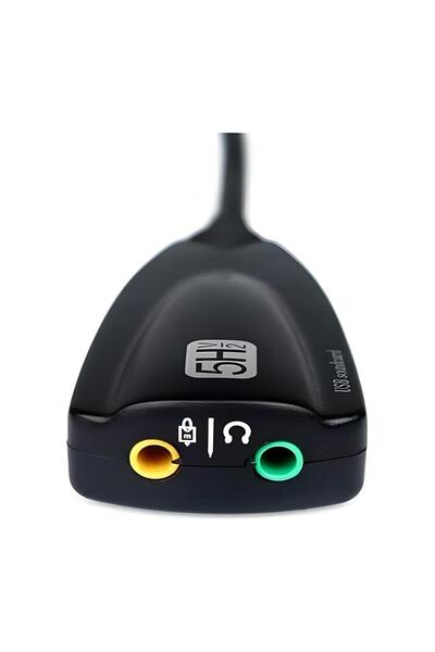 ulu 7.1 بطاقة صوت USB خارجية 12 قناة 5hv2 تدعم التوصيل والتشغيل