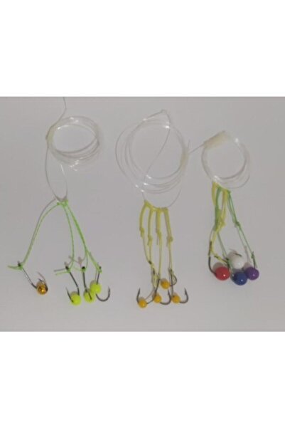 ALDOS Hazır Sazan Takımı, 4 Iğne Boncuklu Idamlık (5 AD)