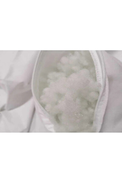 YEDAŞ HOME وسادة بيضاء مقاس 43x43 سم حشوة فايبر 4 قطع