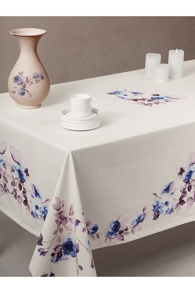 Cotton Box Fata de Masa Imprimata Panou Grazra Liliac 170x230