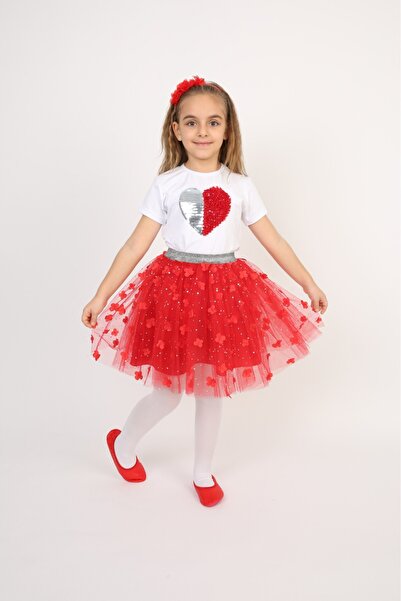 nacar çarşı Set de fuste tricou pentru fete 23 aprilie 29 octombrie tinuta sp...