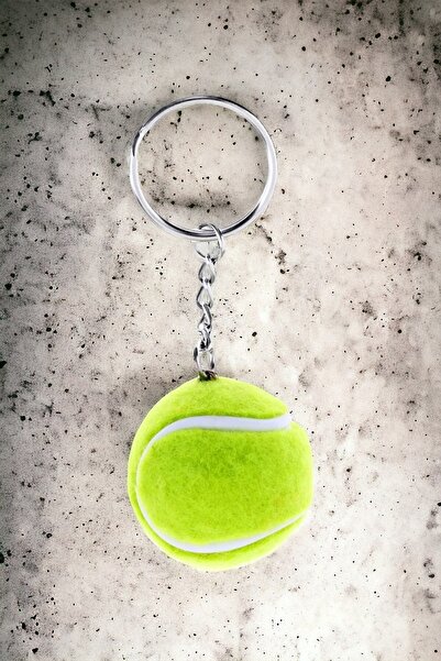 KDOT سلسلة مفاتيح كرة التنس وزخرفة الحقيبة