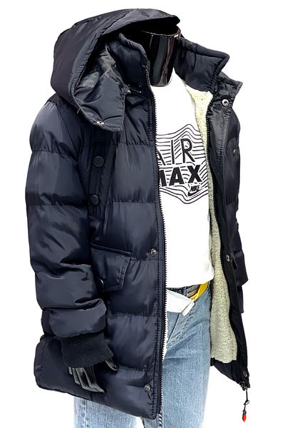 Asortik Kids Children's Water Repellent Hooded Fleece Lined Puffer Coat