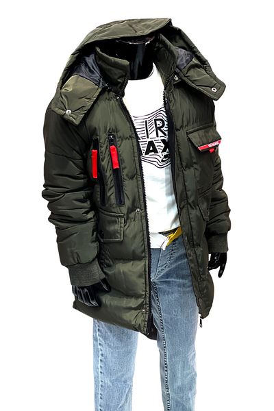 Asortik Kids Boy's Water Repellent Hooded Fleece Lined Puffer Jacket