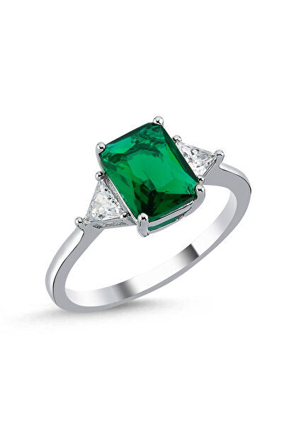 Merano Design Salto Yeşil Yüzük