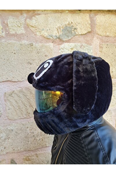 Crystal Palace Peluş Kask Kılıfları Kask Kilifi Kask Süsü Kask Aksesuarları Kask Koruyucu Kask Motorsiklet