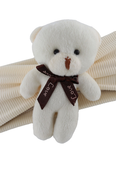 KEEBA Μιννος. Κοριτσίστικο κορδόνι. Μαλακή γούνινη ελαστική μπαντάνα.