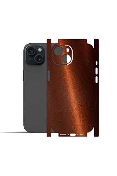 Ipg iPhone 15 Plus ile uyumlu Arka ve Yanlar için IPG Tam Koruma Dekoratif St...