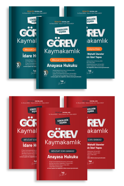 hukuk öğretir 2026 Görev Kaymakamlık Mevzuat Çalışma Kitabı Mevzuat Soru Bankası Kitabı ( Konu-soru )