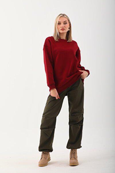 Batı Styling Φούτερ Ice Crew Neck Oversize