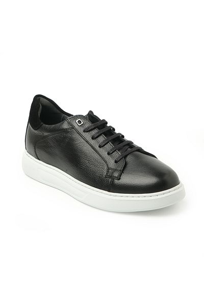 John May Men's Sneaker (Daily) KA-C11744 John May Casual Black Macka-Black Suede