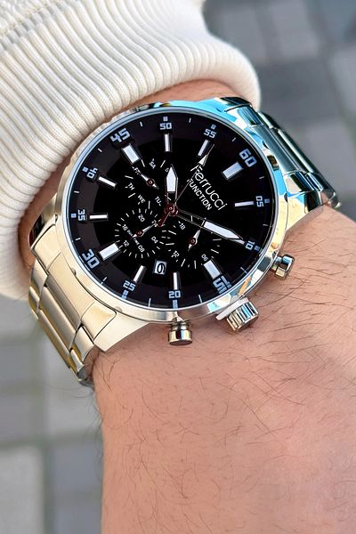 Ferrucci Function FC.03274FM.02 Steel Cord Men's Wrist Watch