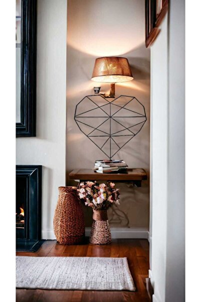 DECORATIVE HEART WIRE BOARD METAL PHOTOGRAPHIC MULTI-PURPOSE WALL FRAME