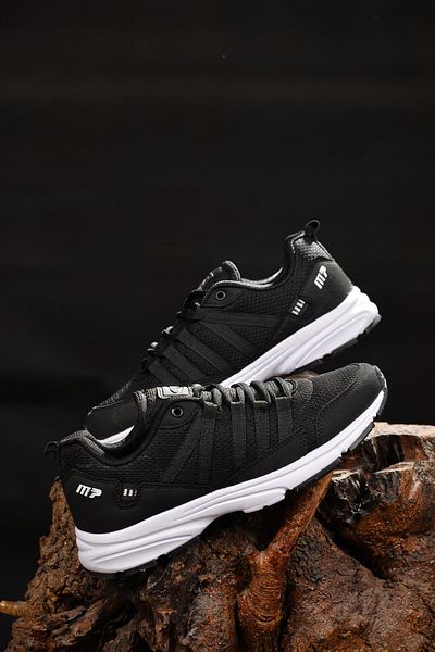 M.P. 4 Seasons Black Women's Running and Walking Shoes - Ultra Light, Orthopedic Non-Slip Sole, Breathable