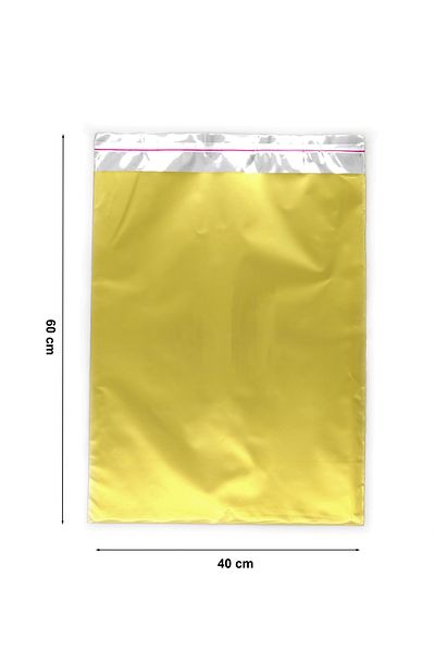 reprodesign 40x60 Gold Luxury Banded Matte Metallized Πακέτο δώρου (ΣΕΤ 5)