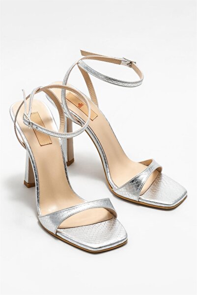 Elle Shoes Lame Kadın Topuklu Sandalet