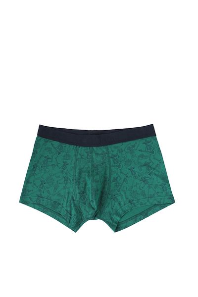Colin's Lenjerie de corp verde pentru bărbați - Imprimată