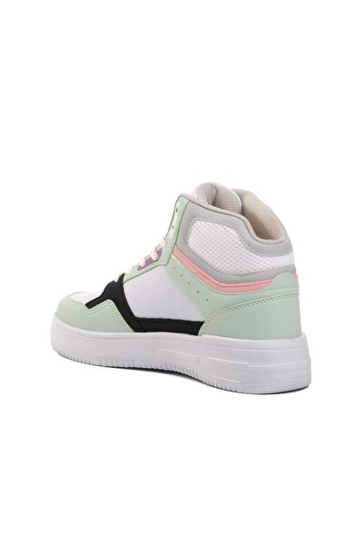 WALKWAY Berry Hi Біло-зелені кросівки з шнурівкою Unisex Hi Sneaker