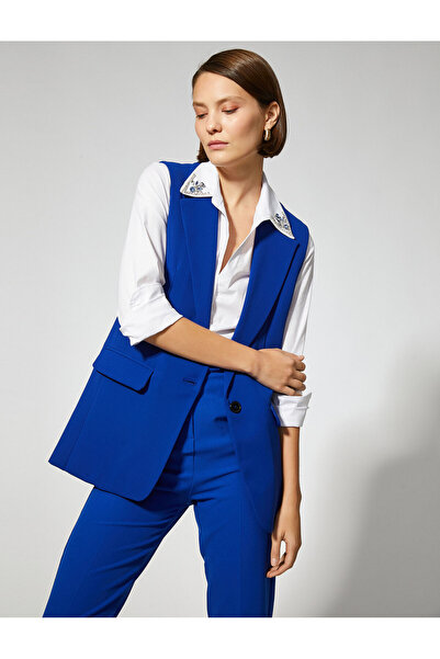 Koton Γιλέκο σακάκι με ένα κουμπί