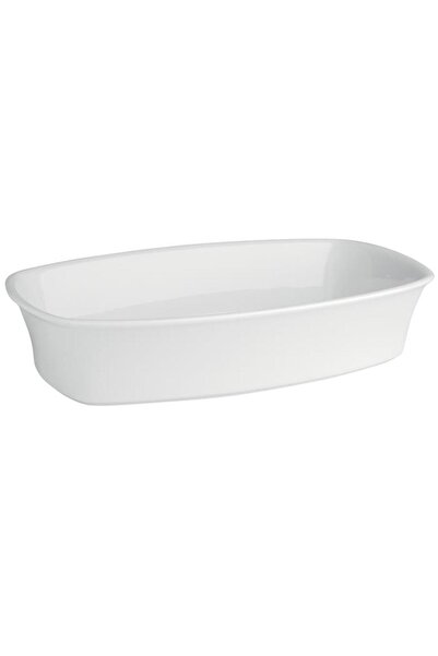 Porland Beyaz Fırın Kabı 28 Cm