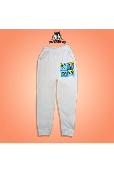 MarkaTurko Bubbles printed unisex Special Design Βαμβακερή παιδική αθλητική φόρμα 306-B132