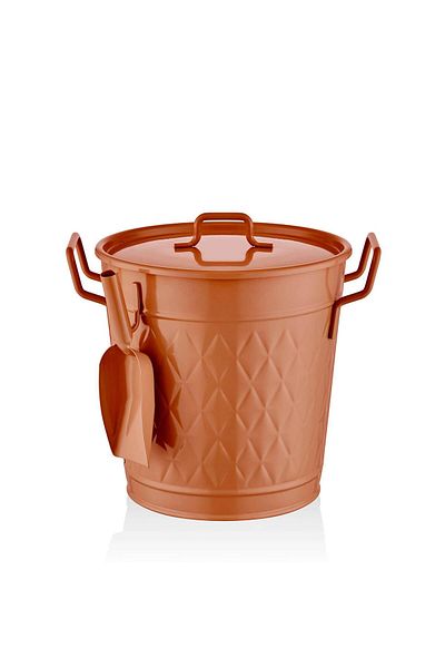 The Mia Контейнер за съхранение на перилен препарат Prism Terracotta