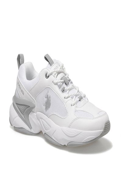 U.S. Polo Assn. U.S. Polo Maybe Wmn Lace Up Side Emblem and Written Sports Shoes