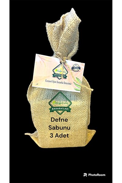 Hacıoğlu baharat Hatay Yöresel Özel Ev Yapımı Daphne Zeytinyağlı Defne Sabunu...