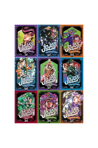 Ororabutik Σετ αφίσας Jojo Bizzare Adventure Anime - 9 τμχ Α5