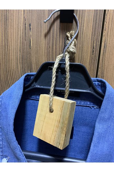 MSAĞWOODS 6-Piece Natural Moth Barber Cedar Wood DRESS INSIDE HEAD TOE BREATHER