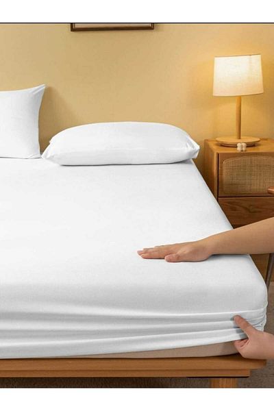 Totem TotemRanforce Cotton Elastic Sheet Set with Pillowcase