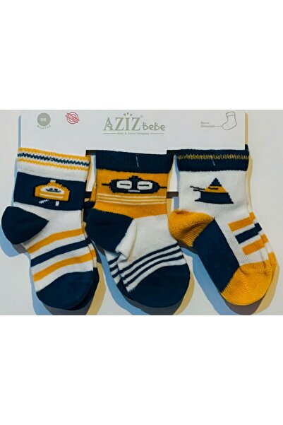 Aziz Bebe 9-Piece Eco 24th Set Boy Socks