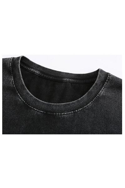 Touz Moda Πλένεται Streetwear Lana Del Rey με στάμπα Unisex Oversize Vintage μπλουζάκι